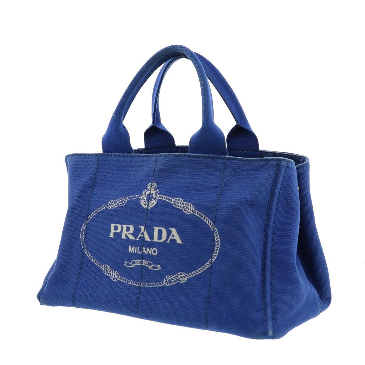 Prada Tote Shopping Canapa Green Bag